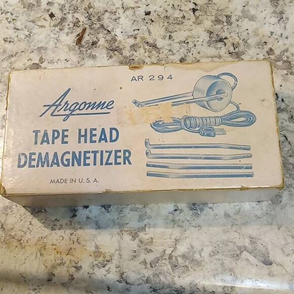 Vintage Tape Head Demagnetizer by Argonne Model Number AR 294 - Picture 1 of 4